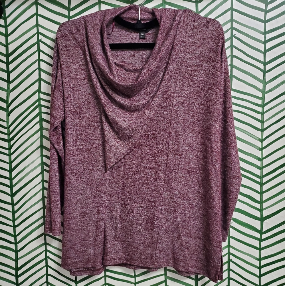 Cozy Sweater Simply Vera Wang cowl neck knitt sweater PM